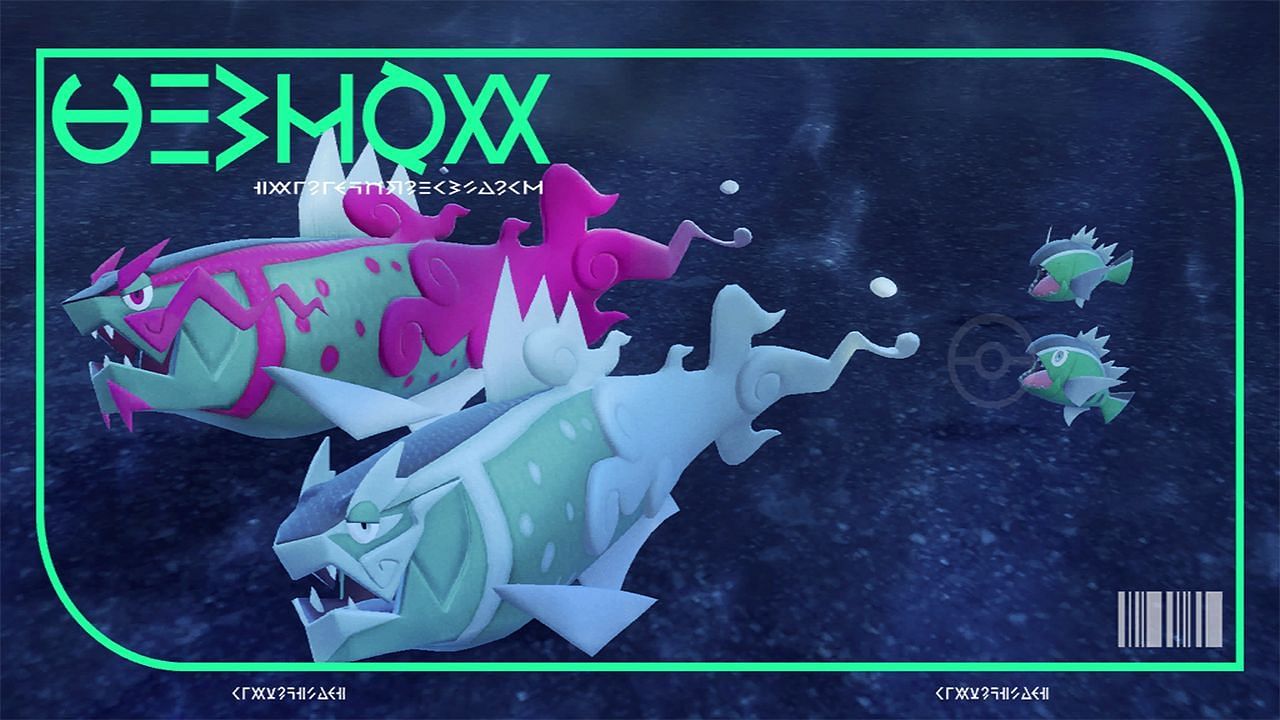 Basculegion's Pokedex picture in Pokemon Scarlet and Violet (Image via Game Freak)